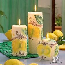 Схема вышивки «свечи»