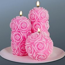 Схема вышивки «свечи»