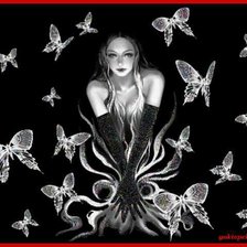 Схема вышивки «фея»