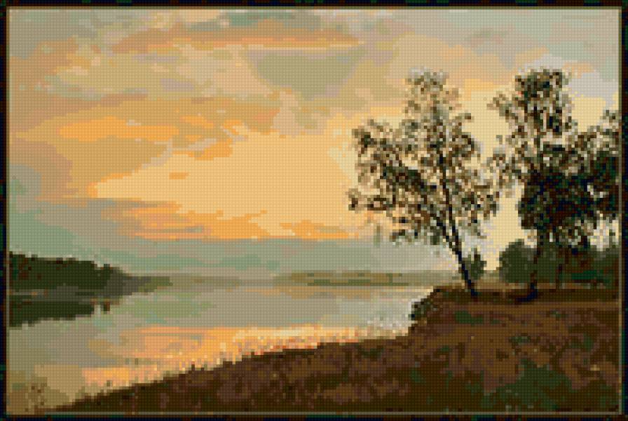 пейзаж, рассвет - природа, пейзаж рассвет - предпросмотр