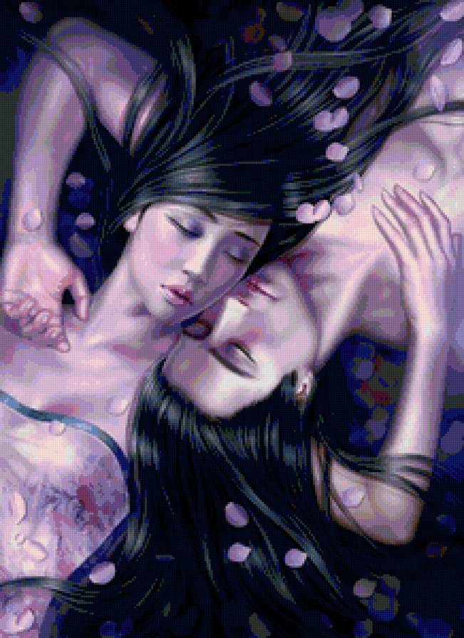 влюбленные - влюбленные, пара - предпросмотр