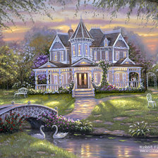 Схема вышивки «98»