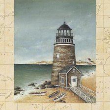 Схема вышивки «Маяк»