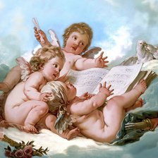 Схема вышивки «Ангелочки»