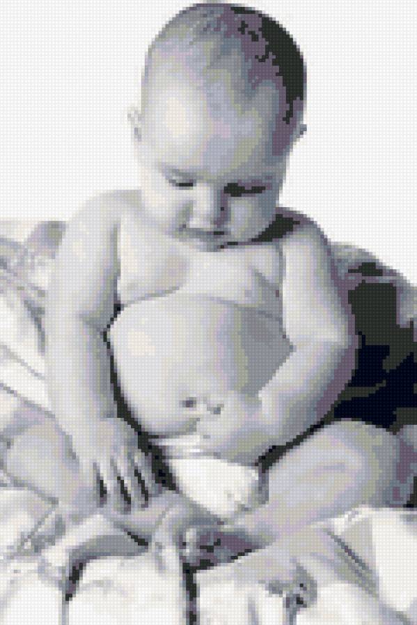 малышок - ребенок, пухлый, мальчик - предпросмотр