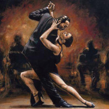 Схема вышивки «танго»