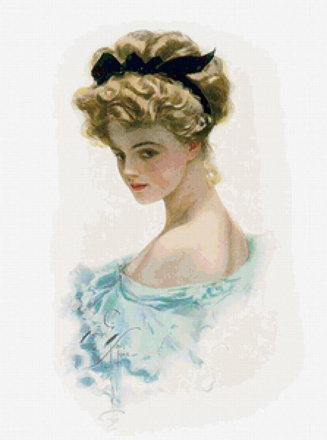 Серия "Портрет" - девушка - предпросмотр