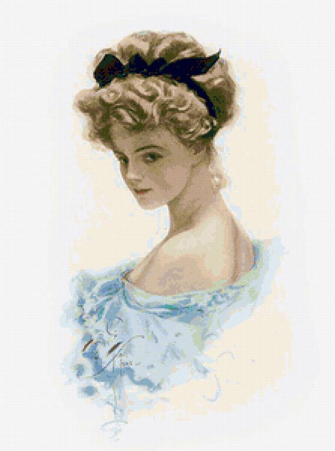 Серия "Портрет" - девушка - предпросмотр