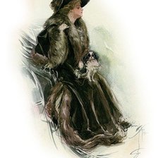 Схема вышивки «Серия "Портрет"»