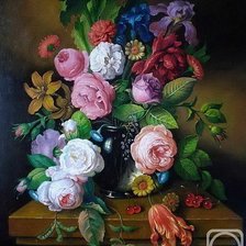 Схема вышивки «букет»