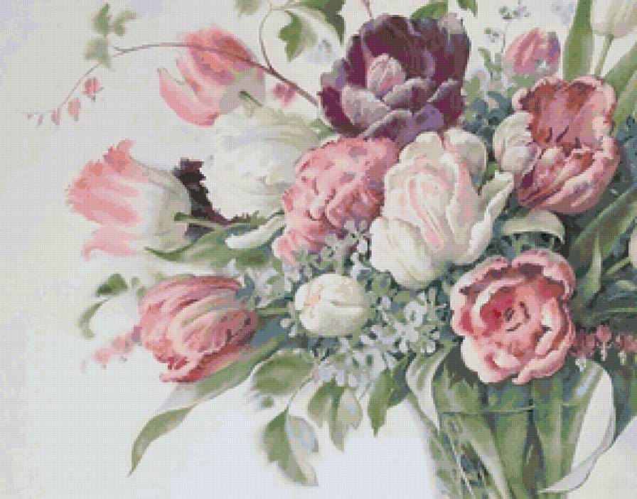 весенний букет - букет, цветы - предпросмотр