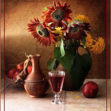 Схема вышивки «Осенние краски»