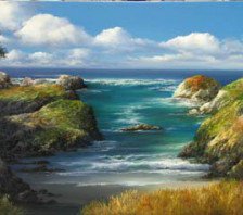 Схема вышивки «Серия "Морской пейзаж"»