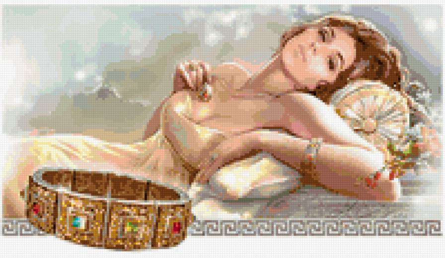 девушка - портрет, девушки, образ, картина, женщина - предпросмотр