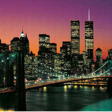 Схема вышивки «город»