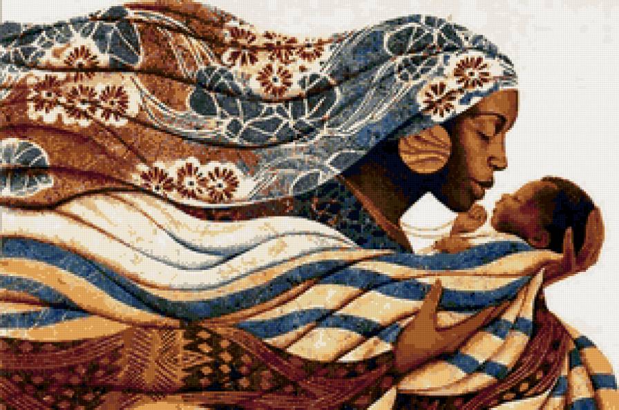 африка - девушка, образ, дети, мотив, ребенок - предпросмотр