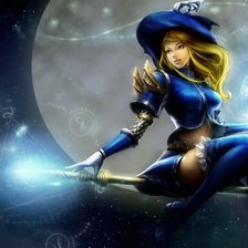 Схема вышивки «фея»