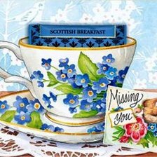 Схема вышивки «Чаепитие»