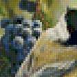 Предпросмотр схемы вышивки «синицы на винограде» (№79370)