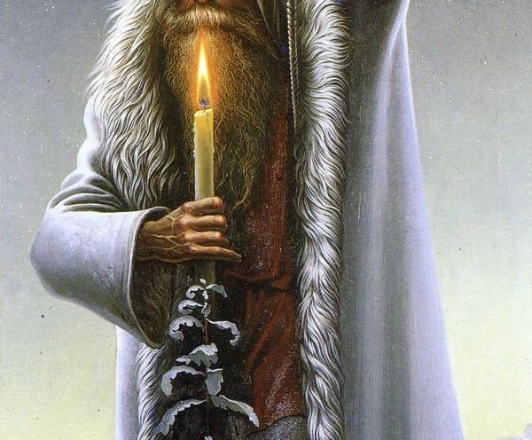 Волхв. Фрагмент 2 - картина, константин васильев, живопись - оригинал