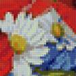 Предпросмотр схемы вышивки «корзина полевых цветов» (№79411)