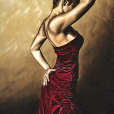 Схема вышивки «танец»