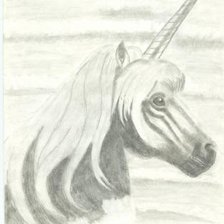 Схема вышивки «единорог»