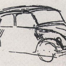 Схема вышивки «фольксваген»