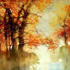 Схема вышивки «осень»