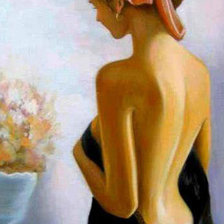 Схема вышивки «женская красота»