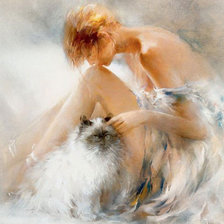 Схема вышивки «нежность»