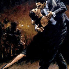 Схема вышивки «танго»