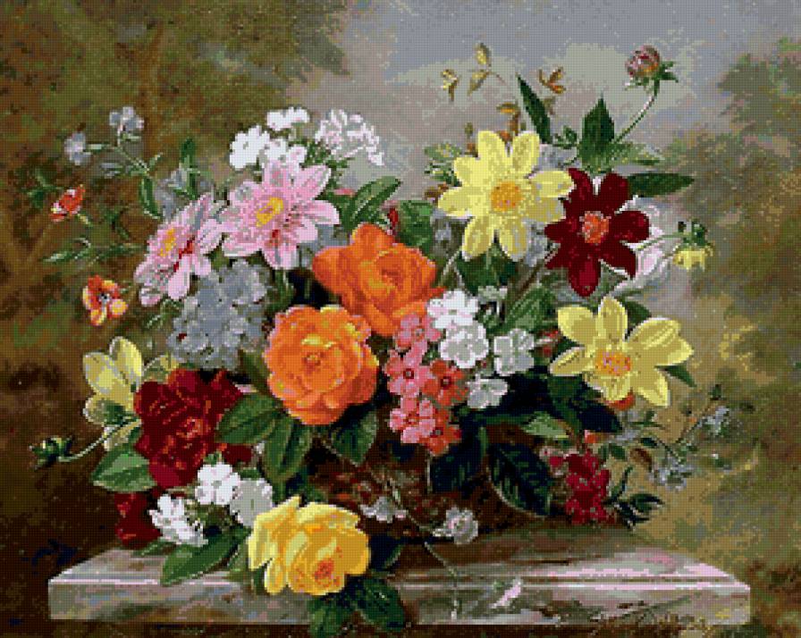 №80035 - цветы - предпросмотр