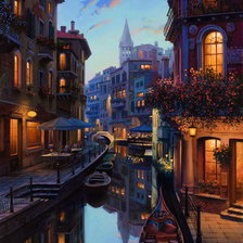 Схема вышивки «Венеция»