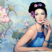 Схема вышивки «ожидание»