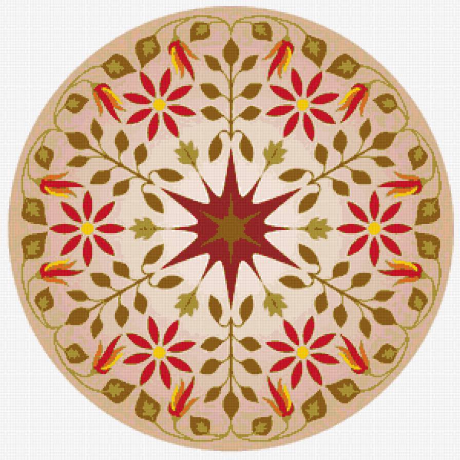 №80141 - узор, орнамент, подушка - предпросмотр