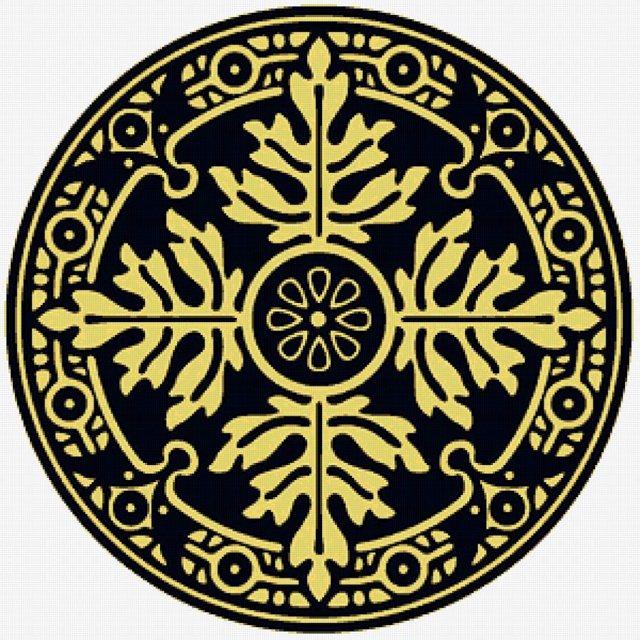 №80149 - подушка, узор, орнамент - предпросмотр