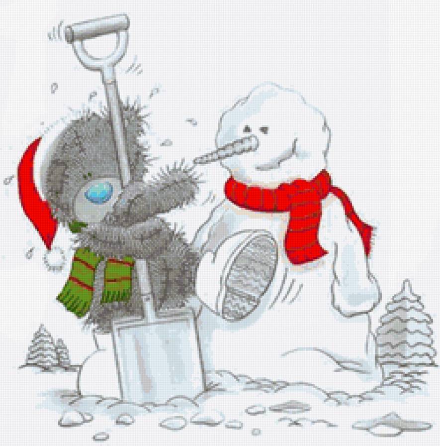 Мишка Тедди Зима - дети, тедди - предпросмотр