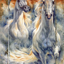 Схема вышивки «Животный мир в картинах Дженис Дар Куа»