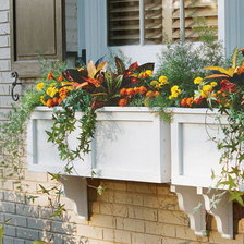 Схема вышивки «Цветущее окно»