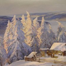 Схема вышивки «зимушка»