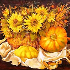 Схема вышивки «Осенний натюрморт»