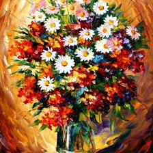 Схема вышивки «ЦВЕТЫ БУКЕТ»