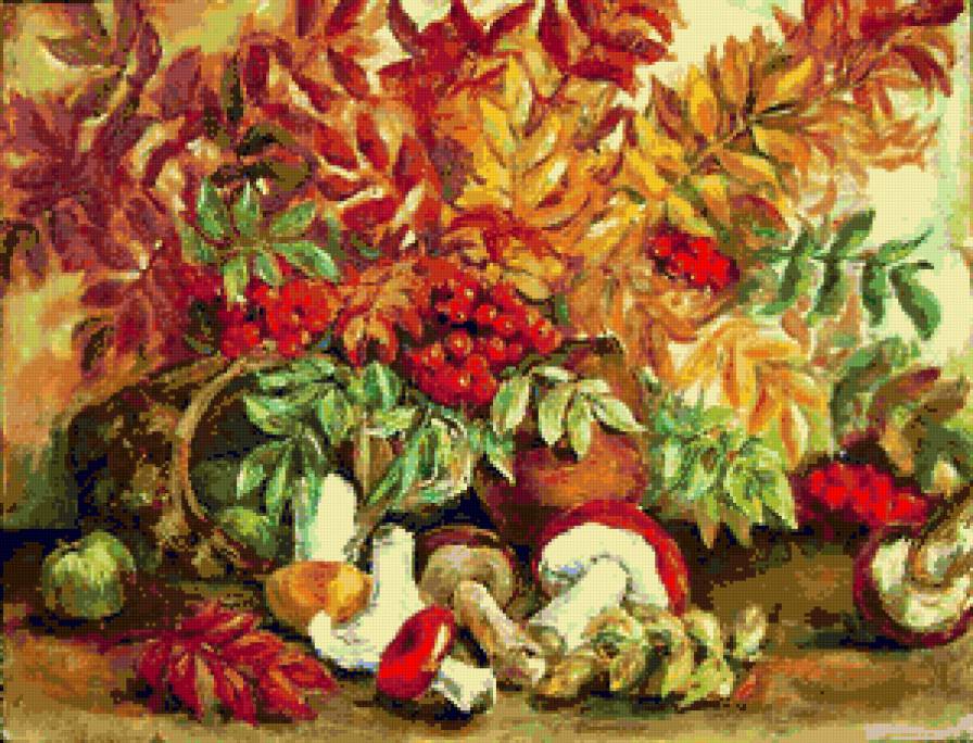 Дары леса - урожай, лес, лето, ягодки - предпросмотр