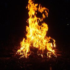 Схема вышивки «Костёр»