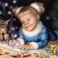 Схема вышивки «сказка»