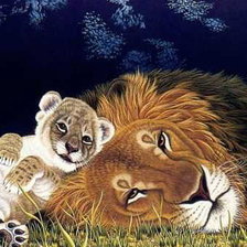 Схема вышивки «Царь и принц»