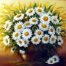 Схема вышивки «Ромашки»