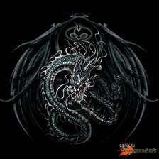 Схема вышивки «дракон 8»