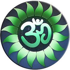 Схема вышивки «ОМ»